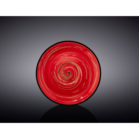 Блюдце 14см Wilmax Spiral Red WL-669235 / B