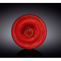 Тарелка глубокая 20см Wilmax Spiral Red WL-669222 / A