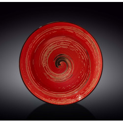 Тарелка глубокая 25,5см Wilmax Spiral Red WL-669227 / A
