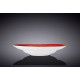 Тарелка глубокая 25,5см Wilmax Spiral Red WL-669227 / A