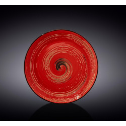 Тарелка десертная 20,5см Wilmax Spiral Red WL-669212 / A