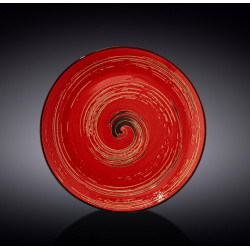 Тарелка обеденная 23см Wilmax Spiral Red WL-669213 / A