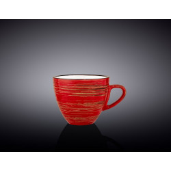 Чашка чайная 190мл Wilmax Spiral Red WL-669235 / A