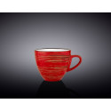Чашка чайная 190мл Wilmax Spiral Red WL-669235 / A