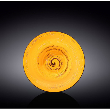 Тарелка глубокая 20см/800мл Wilmax Spiral Yellow WL-669422 / A