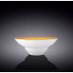 Тарелка глубокая 20см/800мл Wilmax Spiral Yellow WL-669422 / A