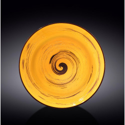 Тарелка глубокая 25,5см/350мл Wilmax Spiral Yellow WL-669427 / A