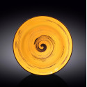 Тарелка глубокая 25,5см/350мл Wilmax Spiral Yellow WL-669427 / A