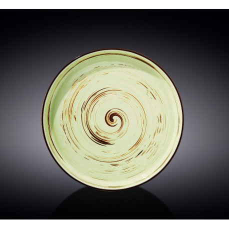 Тарелка обеденная 23см Wilmax Spiral Pistachio WL-669119