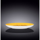 Тарелка обеденная 25,5 см Wilmax Spiral Yellow WL-669414 / A