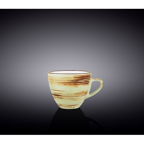 Чашка кофейная 110мл Wilmax SPIRAL PISTACHIO WL-669134 / A