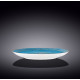 Тарелка обеденная 25,5 см Wilmax Spiral Blue WL-669614 / A