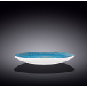 Тарелка обеденная 25,5 см Wilmax Spiral Blue WL-669614 / A