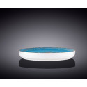 Тарелка обеденная 23 см Wilmax Spiral Blue WL-669619 / A