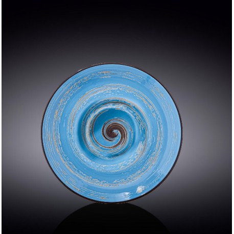 Тарелка глубокая 20см/800мл Wilmax Spiral Blue WL-669622 / A