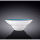 Тарелка глубокая 22,5см/1100мл Wilmax Spiral Blue WL-669623 / A