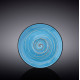 Блюдце 14см Wilmax Spiral Blue WL-669635 / B