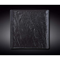 Тарелка квадратная 27х27см Wilmax Slatestone Black WL-661107 / A