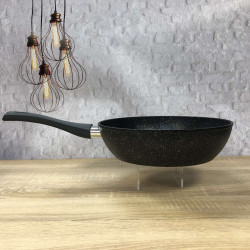 Сковорода глубокая 26х7 см Gusto Marble GT-2105-26