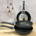 Сковорода глубокая 26х7 см Gusto Marble GT-2105-26