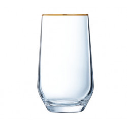 Набор стаканов высоких 450 мл/4шт Eclat Ultime Bord Or P7632