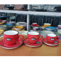 Блюдце 15 см Wilmax Spiral Red WL-669236 / B
