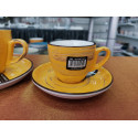Чашка кофейная 110мл Wilmax Spiral Yellow WL-669434 / A
