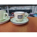 Чашка кофейная 110мл Wilmax SPIRAL PISTACHIO WL-669134 / A