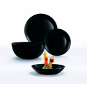 Тарелка десертная 19 см Luminarc Diwali Black P0789