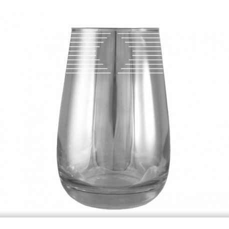 Набор стаканов для воды 350мл/6шт "Ромб" Кварц Гусь хрустальный EQ233-2069