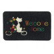 Коврик придверный  IzziHome MEGAN 40*60 GRI ÇIFT KEDI