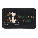 Коврик придверный  IzziHome MEGAN 40*60 GRI ÇIFT KEDI