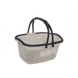 Корзина для пикника с ручками 28л VIOLET HOUSE CAPPUCHINO 1001