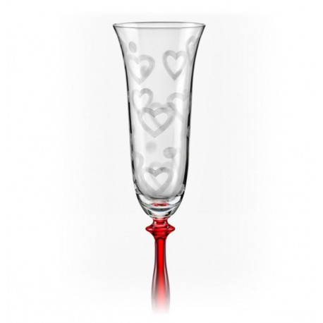 Набор бокалов для шампанского 190 мл/2шт Bohemia Angela Q8182/2