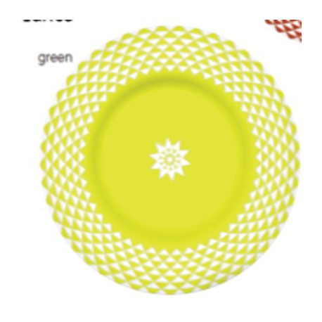 Тарелка глубокая Luminarc Lance Green  21см J2739
