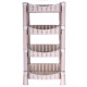 Этажерка 4-х ярусная Violet House 0886 Вязание Cappuchino