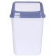 Корзина для мусора 20 л Violet House 0099 WHITE -GREY
