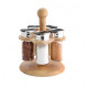 Набор для специй на дерев. подставке 6пр.VC-2022 Vincent