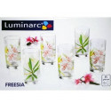 Набор стаканов высоких 270мл 6шт Luminarc Freesia G8280