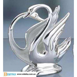 Салфетница Lessner.Silver Collection "Лебедь"10x3,5x11см 99146