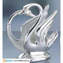 Салфетница Lessner.Silver Collection "Лебедь"10x3,5x11см 99146