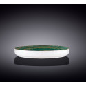 Тарелка обеденная 23 см Wilmax Spiral Green WL-669519 / A