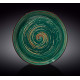 Тарелка обеденная 28 см Wilmax Spiral Green WL-669520 / A