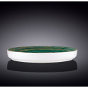 Тарелка обеденная 28 см Wilmax Spiral Green WL-669520 / A