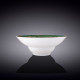 Тарелка глубокая 20см/800мл Wilmax Spiral Green WL-669522 / A