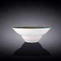 Тарелка глубокая 20см/800мл Wilmax Spiral Green WL-669522 / A