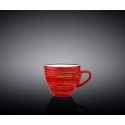 Чашка кофейная 75 мл Wilmax Spiral Red WL-669233 / A