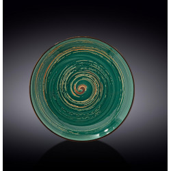 Тарелка обеденная 23см Wilmax Spiral Green WL-669513 / A