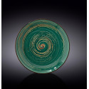 Тарелка обеденная 23см Wilmax Spiral Green WL-669513 / A