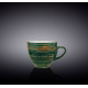 Чашка для капучино 190мл Wilmax Spiral Green WL-669535 / A